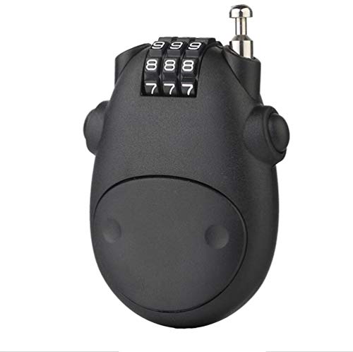 ACE Unite 3 Digit Security Cable Lock for Suitcase,Drawstring Lock,Cow Lock Password Padlock,Resettable