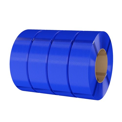 Image of eSUN PLA Basic Refilament 1.75mm, 3D Printer Refill High Speed PLA for Fast Printing, 1KG per Roll, 4 Rolls Spoolless 3D Printing Filament for High Speed 3D Printers, Blue