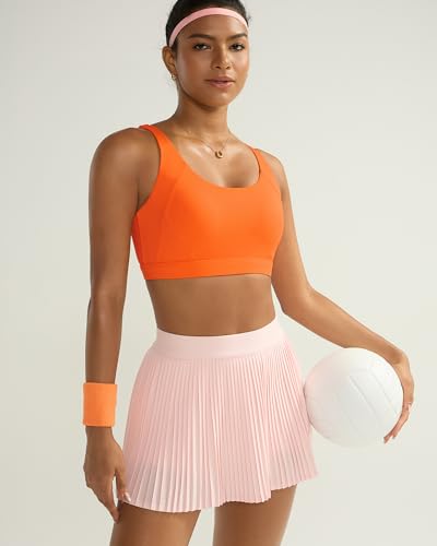 Image of RUNNING GIRL Sports Bra for Women High Support, Molded Cup High Impact Sports Bras for Women with Sewn in Pads