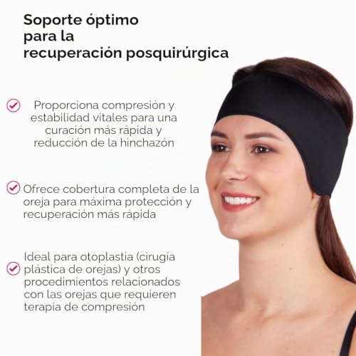 Banda para oído de cirugía plástica otoplastia ajustable LIPOELASTIC PU 03 beige 6