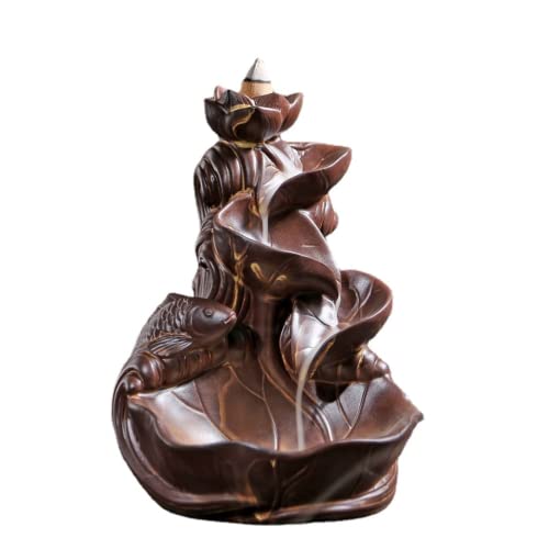Censeur aromathérapie lotus intérieur diffuseur encens à refoulement