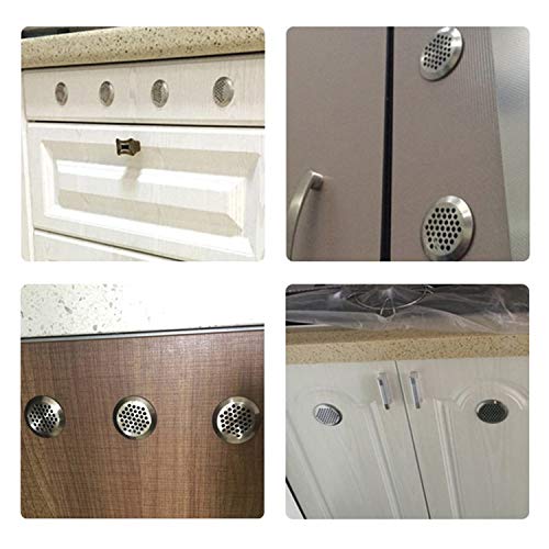 Xmhf Stainless Steel Round Mesh Hole Air Vents 53Mm/2.1Inch Mounting Diameter 50Pcs #TOP3