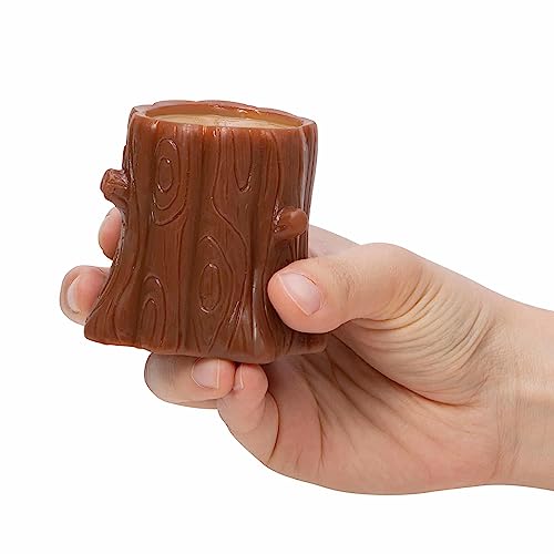 Image of Schylling Nutty Squirrel Popper Toy - Squish Toy - Age 3+ (Pack of 1)