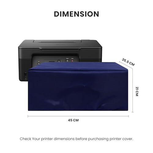 Image of Alifiya Dust Proof Washable Printer Cover for Canon Pixma G2770 / G2730 / G3770 / G4770 All-in-one - Blue