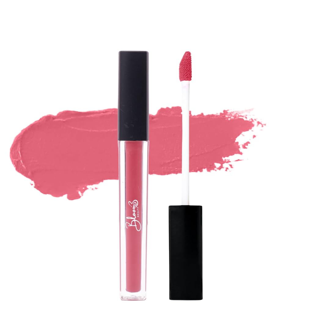 Liquid Lipstick 5ml | Velvet Matte Finish | Lightweight, Hydrating & Long-Lasting Waterproof Lip Color – Bloom Peachy-image-40