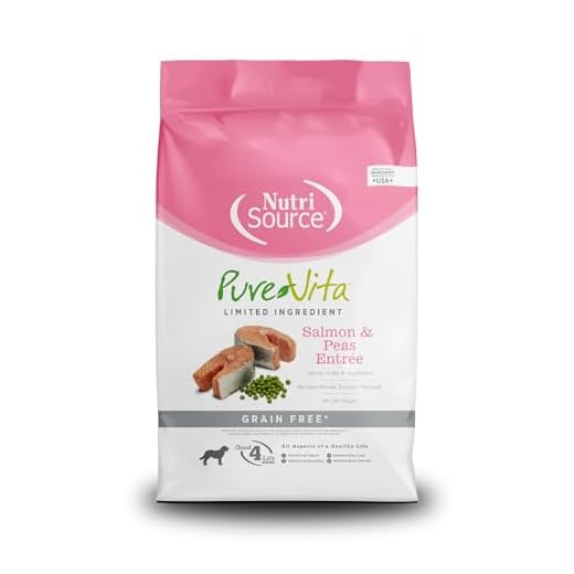 PureVita Salmon and Peas Grain-Free Dog Food 5Lbs