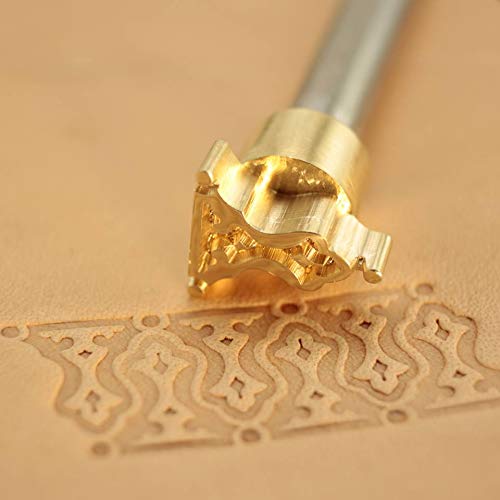 Leather Stamp Tool Stamping Working Carving Punches Tools Craft Saddle Brass #232