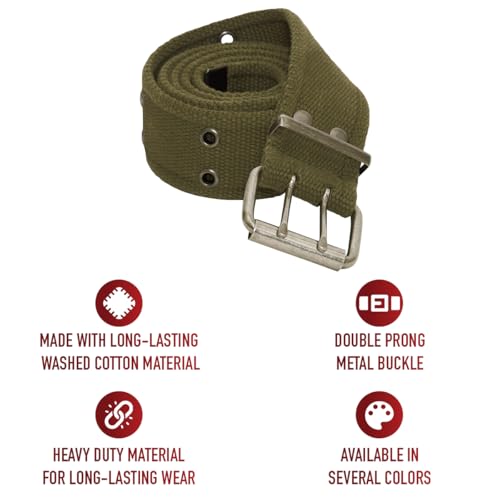 Rothco Vintage Belt with Double Prong Buckle2