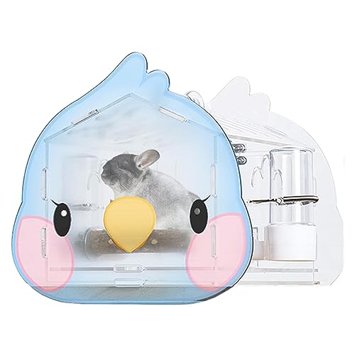 viagem para pássaros, Bolsa Transparente Papagaio, Mochila transporte pássaros bonita e ventilada pa