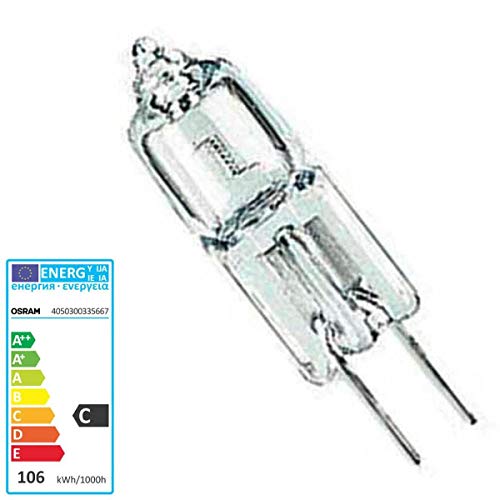 OSRAM ミラーなしローボルトハロゲンランプ HALOSTAR 24V 100W GY6.35口金 64460U
