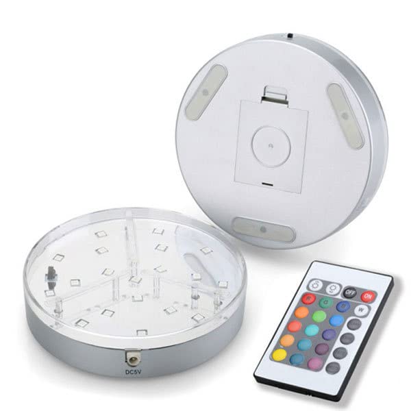 Amazon.com: LED Light Base for Glass Art - 6 Inch RGB 16 Colors