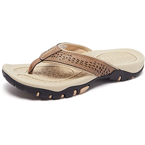Image of KIIU Mens Thong Sandals Indoor and Outdoor Beach Flip Flop