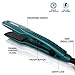 SAOSA Hair Crimper - Ceramic Tourmaline Crimping Iron with 5 Temp Settings, Anti-Frizz Volumizing Crimper Hair Tool for Textured Crimp, Suitable for All Hair Types (Turquoise)