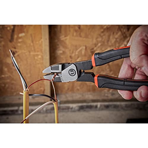 Alicates Linesman Crescent Z2 de 8 pulgadas para evitar fatiga en cortes de cable 7