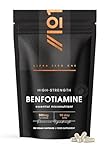 Benfotiamine 300mg – 90 Vegan Capsules – High Strength Vitamin B1 Derivative for Nerve Health, Blood Sugar & Energy – Resealable and Recyclable Pouch by Alpha01