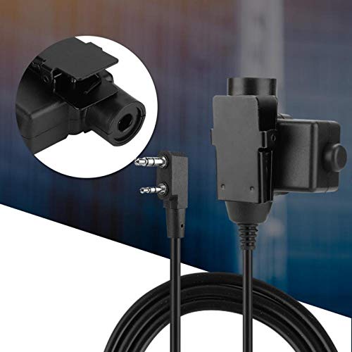 PTT Cable,Tactical Noise Reduce Headsets U94 PTT Cable,Clear Sound,Fit Military Standard Version Plug,for TYT F8 - Image 3