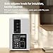 Elimavi Powered Bookshelf Speakers 35W RMS,Record Player Speakers with 4'' Woofer and 1'' Tweeters with Wall Mounted for TV and PC,Turntable Speaker with RCA Input,White