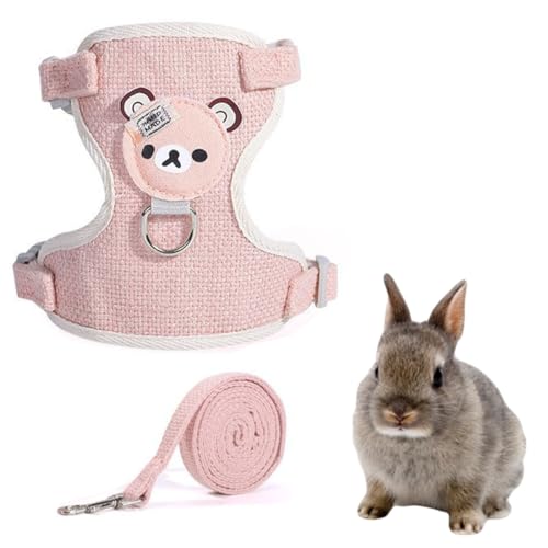 NJCXOLA Laisse Pour Lapin Nain Accessoires, Harnais...