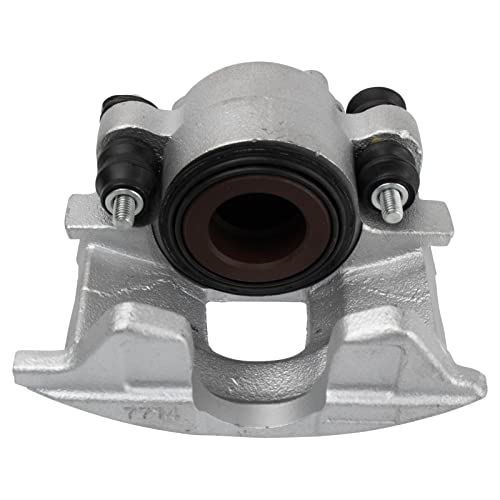 Image of TRQ Front Brake Caliper Set Zinc Coated Hardware Compatible with 1993-2004 Chrysler Concorde 1993-2004 Dodge Intrepid 1993-1997 Eagle Vision 1996-2000 Plymouth Grand Voyager