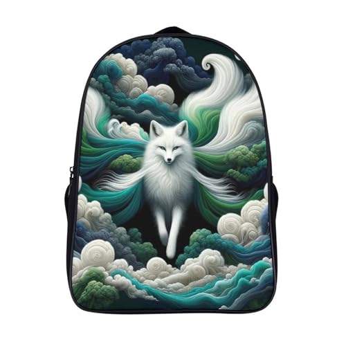 Sac à dos pour enfants renard imprimé 3D réglable pour garçon fille école primaire