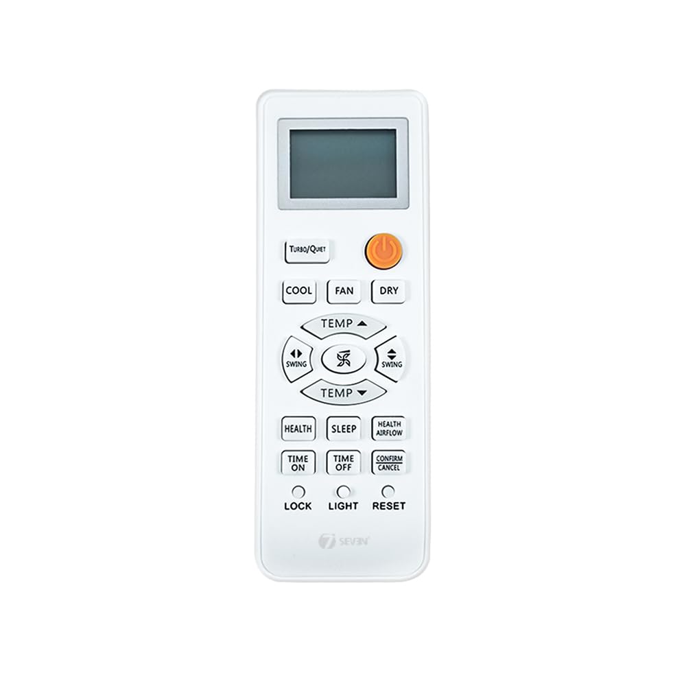 7SEVEN® Compatible Haier Ac Remote Original 0010401715BW 0010401715BF 0010401715AD Model Suitable for Split and Window 1 1.5 2 Ton Air Conditioner Choose Remote When Key Match Exactly (AC131)-image-41