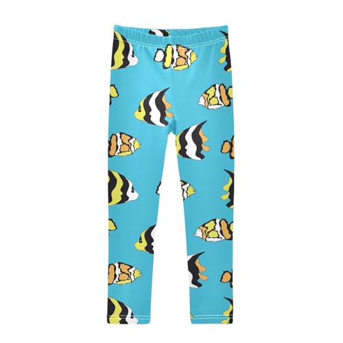 ZZKKO Girls Leggings Clownfish Toddler Girls Clothes Leggings for Girls Toddler Girls Leggings 3-4T