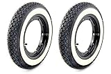 Schlauch 3.00 - 3.50 / 90-100 / 90-90 / 100-90 x 10' Ventil 90°gewinkelt TR87 - Vee Rubber