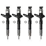 4PCS 295050-0460 23670-39365 Common Rail Injector for Toyota Hilux Land Cruiser 1KD-FTV 2KD-FTV 2.5L 3.0L D-4D 4WD KDJ12 GRJ12 KDJ15 GRJ15 Prado Euro 4 Engine