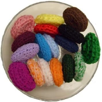 HANDMADE SCRUBBIES Nylon Net Pot Pan Scrubbers SET of FOUR (4)!!!!Perfect for Giving to Self, Family, Friends!!!
