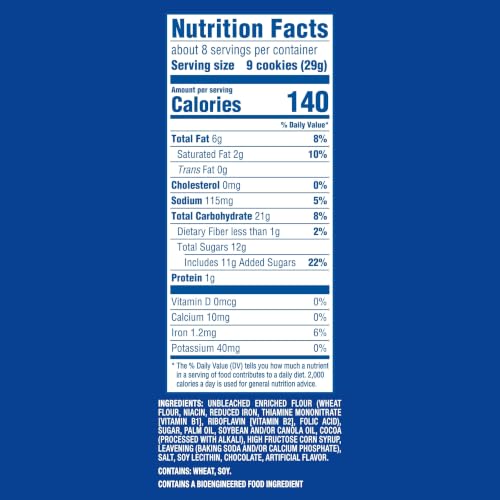 Image of OREO Minis Chocolate Sandwich Cookies, 8 oz