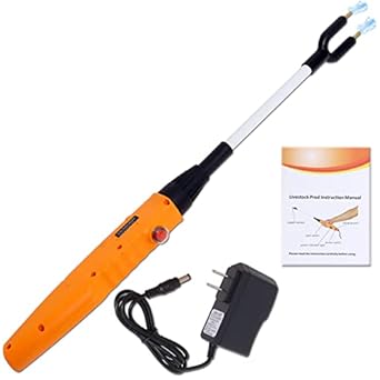 Cattle Prod Livestock,26inch (66cm) Electric Animal Prod