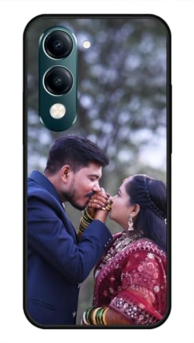 Image of NDCOM for Customised Back Cover Vivo Y19 5G Back Cover |VIVO Y19e 5G BackCover | Protection Vivo Y19e Cover | DIY Personalised Photo Design | Customized Gift Custom Text Name Printed Metal Case