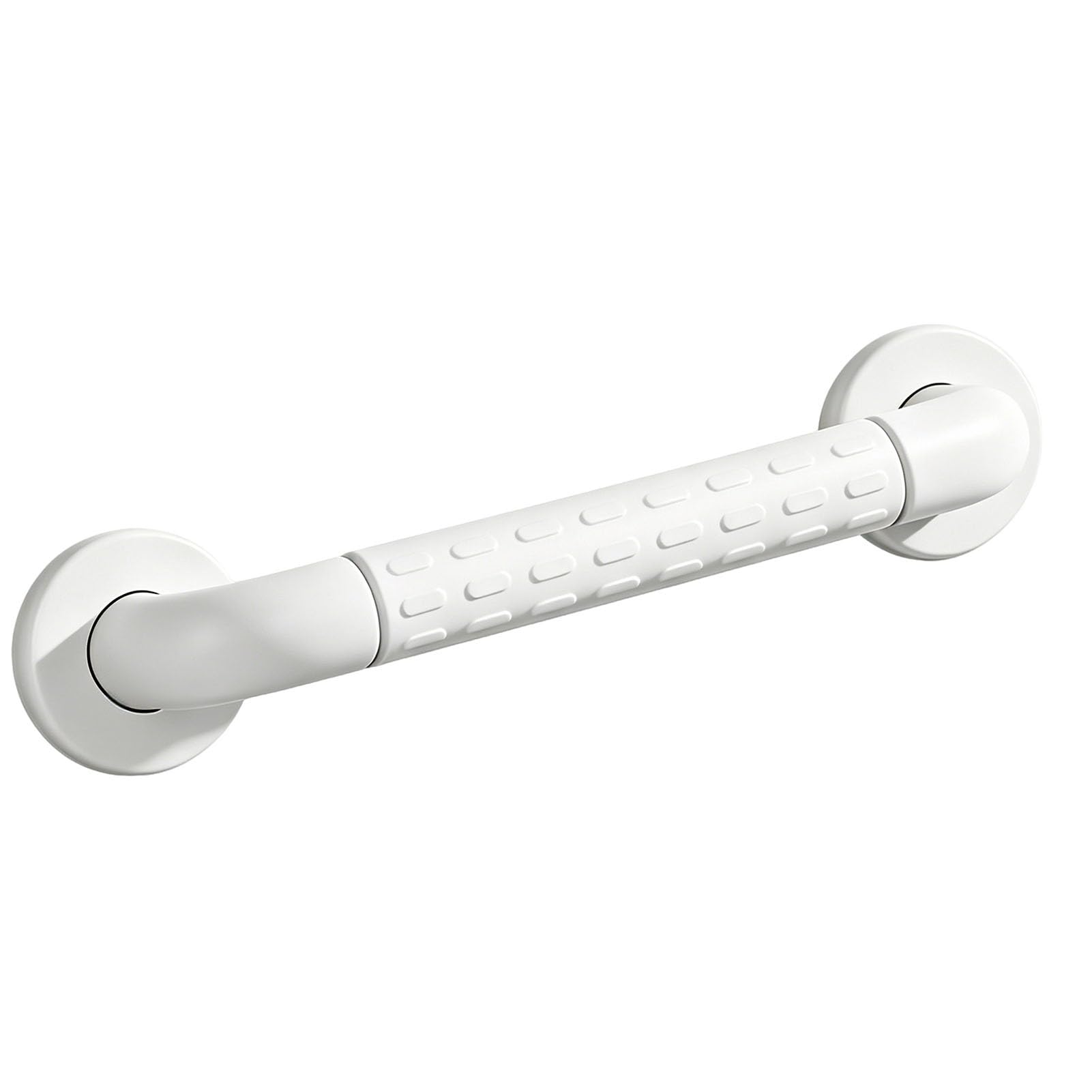Grab Bars for Bath, Bathroom Grip Non-Slip Shower Tub 38cm 48cm 58cm Accessibility Hand Rails Seniors, Safety Toilet Support Rail with Luminescent Ring(B,38cm(14.96in))