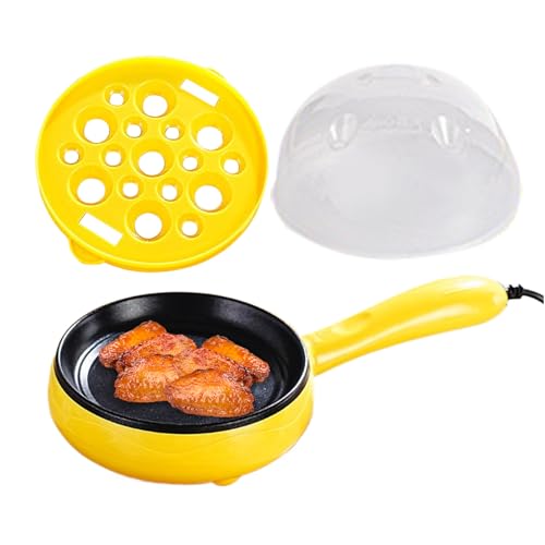 Sartén Eléctrica, Hervidor De Huevos Eléctrico, Sartén De Cocina Portátil Para Aperitivos...