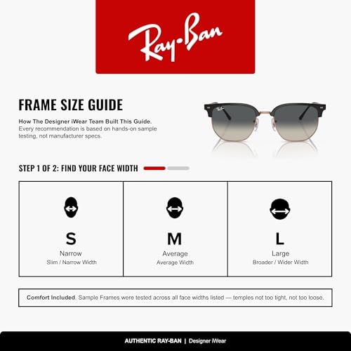 Image of Ray-Ban RB4416 New Clubmaster Square Sunglasses for Men for Women