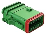 amphenol-tuchel electronics gmbh karriere Lieferumfang: 1 Stück AT06-12SC-OMGRN Automobilgehäuse, Stecker, 12 Stück, Grün