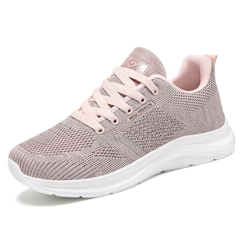 Image of Padgene Womens Sneakers Lightweight Tennis Walking Shoes Sports Running Shoes for Woman Mesh Breathable Gym Fashion Sneakers Athletic Comfortable Casual