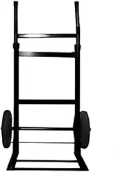 Carrinho De Carga Roda Maciça Dobrável Desmontável Portátil Resistente Grande 150 Kg