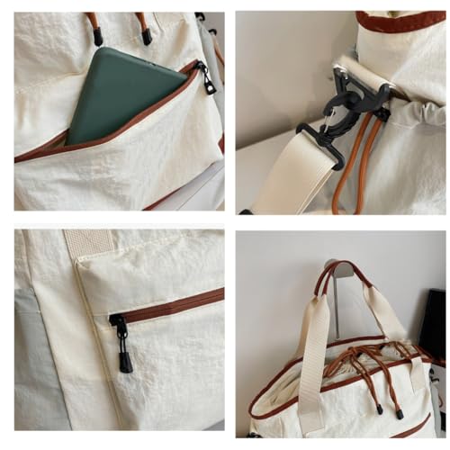 Travel Duffle Bag,Overnight Weekends Bag Workout Gym Bags Fashion Water Resistant Personals Item Shoulder Bags Gifts4