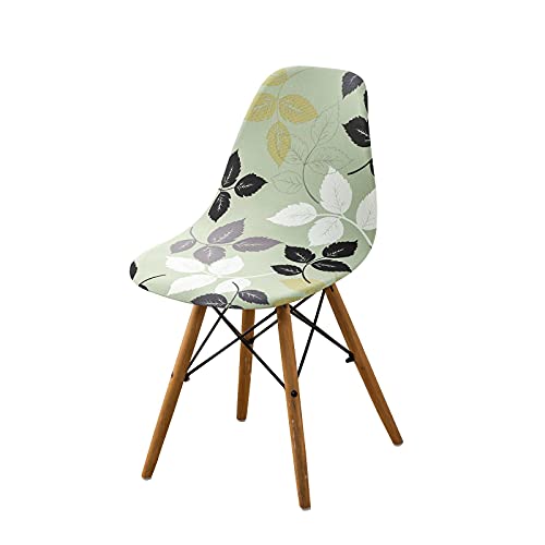 Housse de Chaise Scandinave,Moderne Couverture de Chaise Extensible Imprimé Amovible Lavable Housses de Chaise pour Salle à Manger Hôtel Restaurant-H-1 Pièce Cover