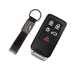Carcasa llave + llavero KASER: este llave para Volvo incluye solo el cuerpo de la hoja virgen. Además, gracias su diseño sofisticado, el llavero de cuero KASER es un accesorio de moda proprio.