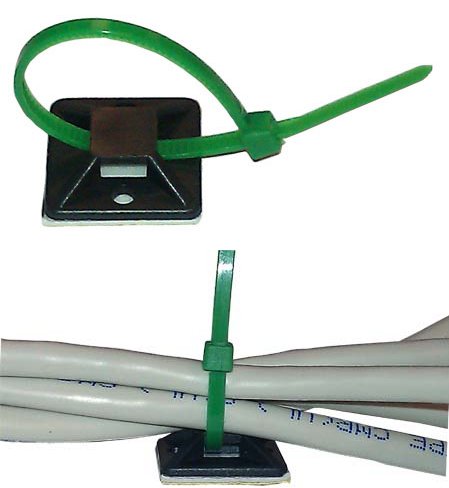 Electriduct CT-ED-ABM-075-BK-KIT 3/4 Inch Adhesive Backed Mounting Bases thumb #2