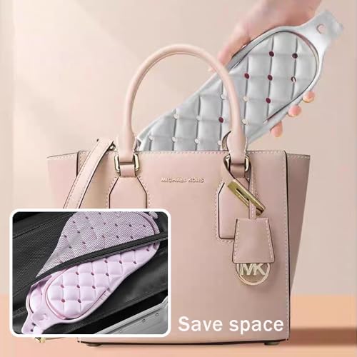 Foldable Travel Shower Shoes with Holes,Dry Quickly Non Slip Bath Slippers,Portable Hotel Lightweight Sandals for Spa Nail Salon Beach Pool Gym2