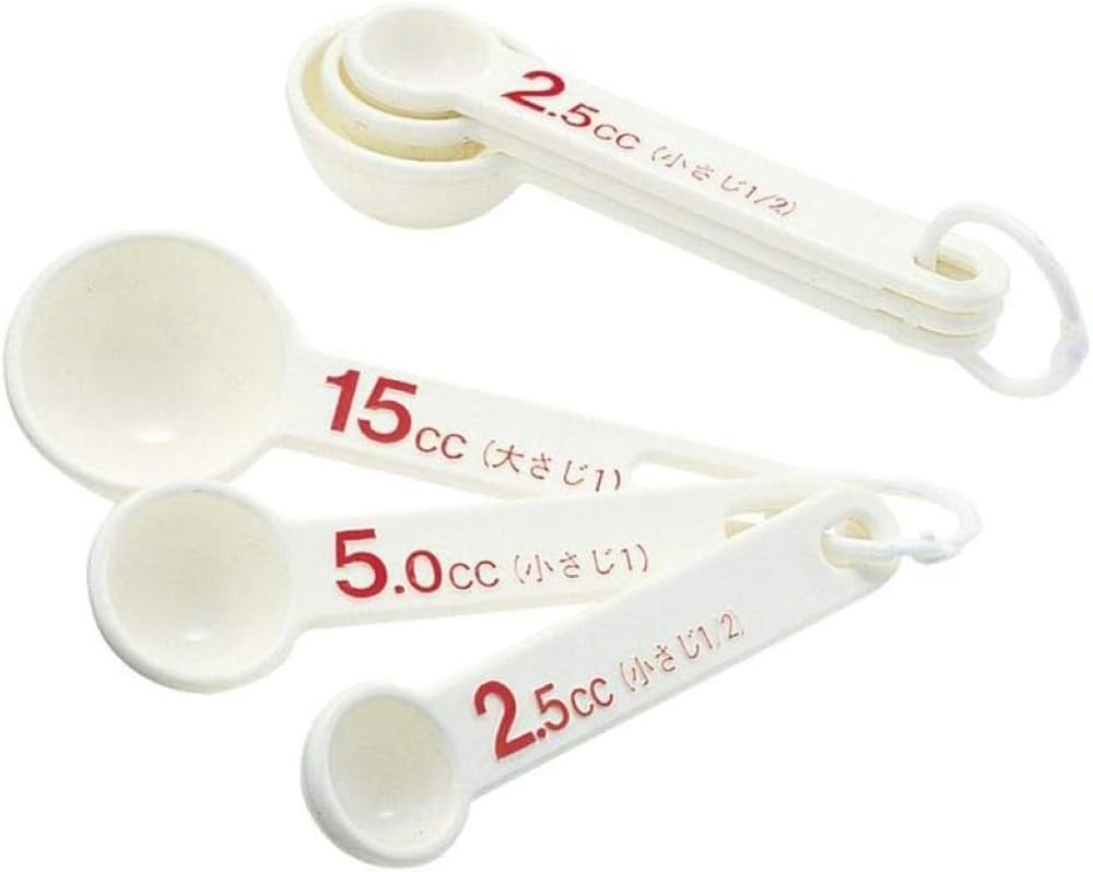 岩崎工業 抗菌 計量スプーン ホワイト 12×4.1×3cm エスコート メジャ…