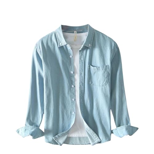 Chemise en jean décontractée pour vos sorties et week-ends masculins