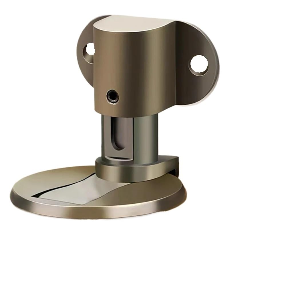 Lkfjnhepf Mzq-Q5 Door Stop Adjustable Stainless Steel Door Stop Punch-Free Magnetic Anti-Collision(Mzq-Q5)
