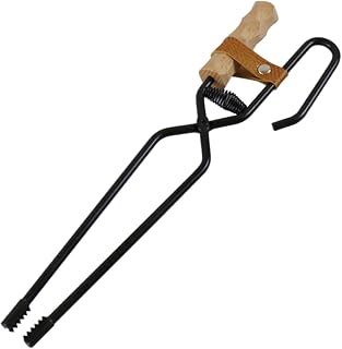 IWOWHERO Tongs Barbecue Fireplace Tong Grill Clip Tong Firewood Tong Fireplace Tool Firewood Tongs