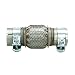 ECD Germany Tubo Flexible con 2 Abrazaderas Acero Inoxidable 60 x 100...