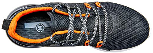 Sapato Casual Free Sport, Molekinho, Criança Unissex, Preto/Laranja, 30