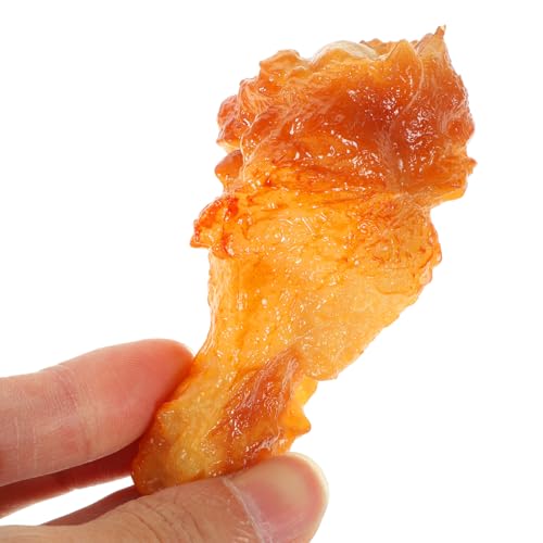 ifundom Realistisches Hähnchenschenkel Modell 4 Stück 7.80X4.50X3.50Cm Künstliches Huhn Gefälschtes Huhn Spielzeug Für Rollenspiele Küchen Deko Fotografie